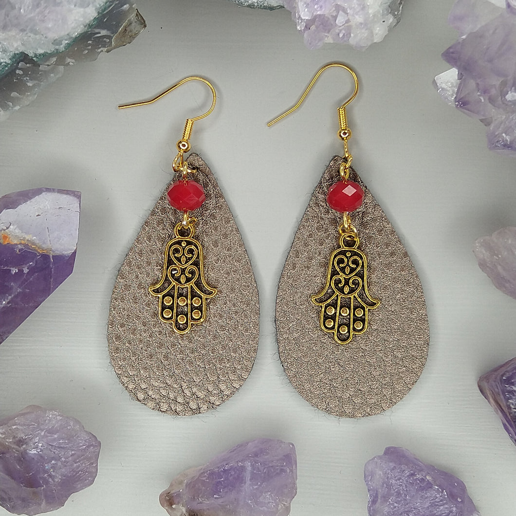 Aretes Gota Hamsa