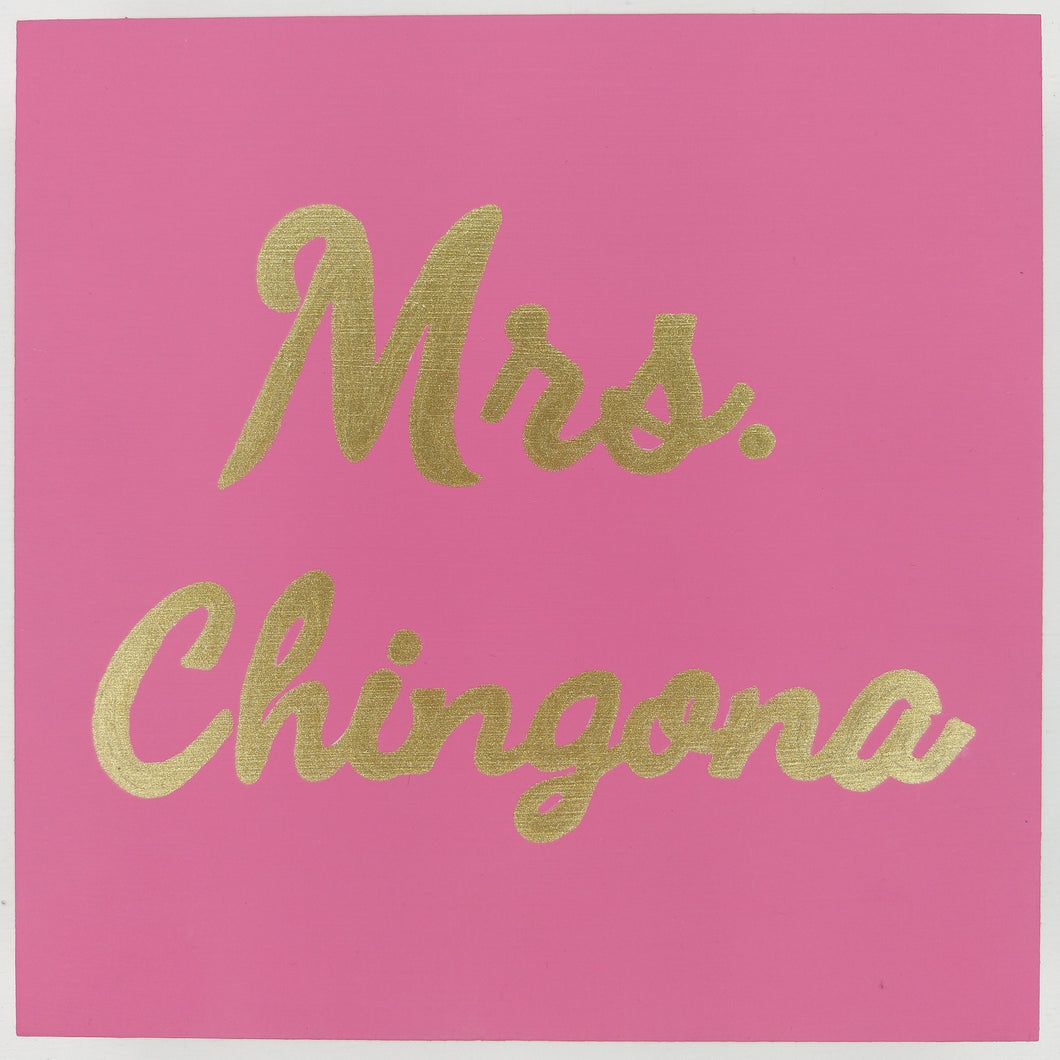 Cuadro Mrs. Chingona