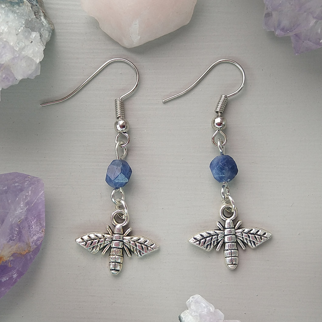 Aretes Avispa Lapislázuli