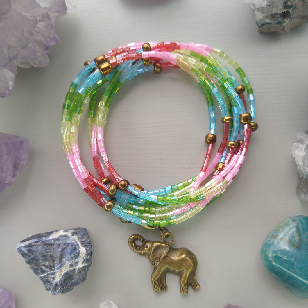 PULSERA ENVOLVENTE ELEFANTE