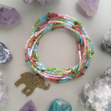 Cargar imagen en el visor de la galería, PULSERA ENVOLVENTE ELEFANTE
