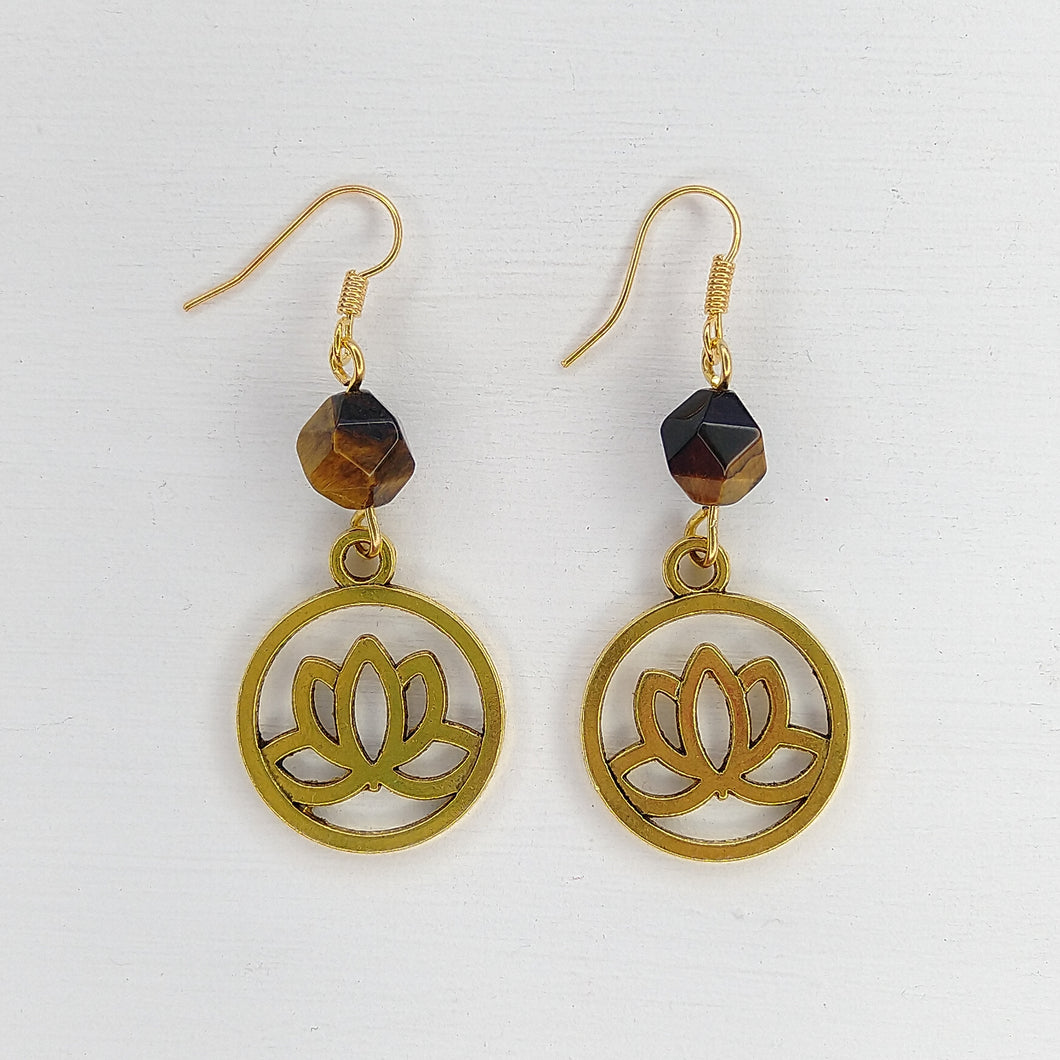 ARETES FLOR DE LOTO