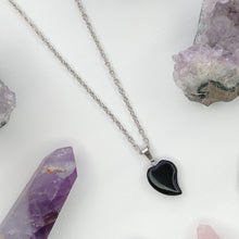 Cargar imagen en el visor de la galería, COLLAR CORAZÓN ONIX
