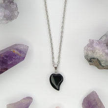 Cargar imagen en el visor de la galería, COLLAR CORAZÓN ONIX
