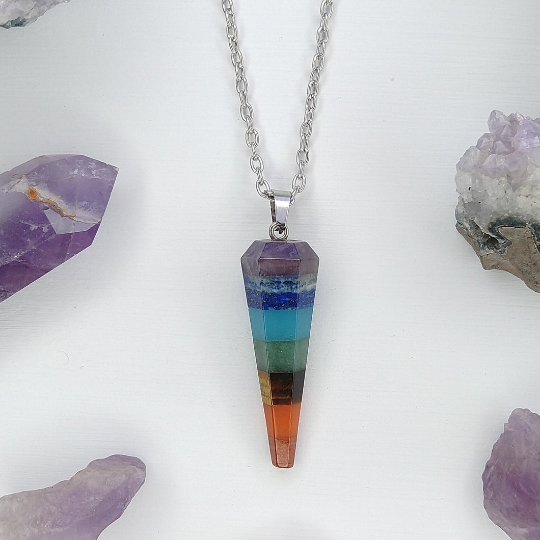 COLLAR PÉNDULO ARCOIRIS