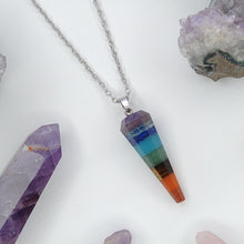 Cargar imagen en el visor de la galería, COLLAR PÉNDULO ARCOIRIS
