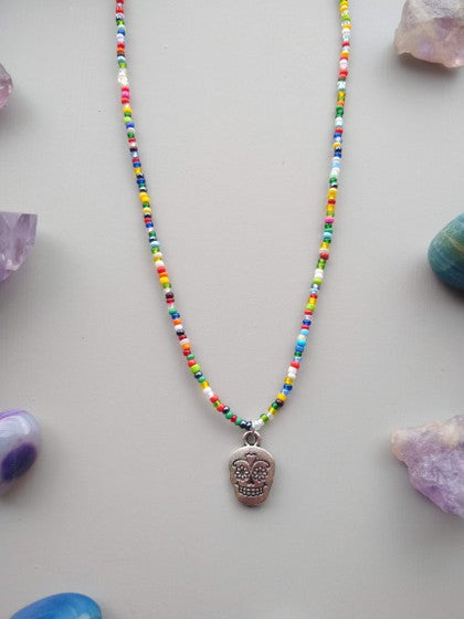 COLLAR CHAQUIRA CON CALAVERA