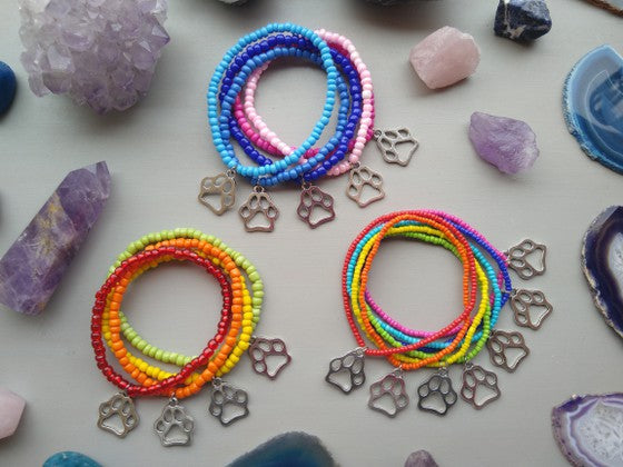 PULSERAS CON HUELLITA