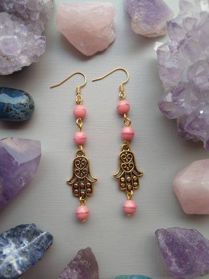 ARETES ROSAS HAMSA