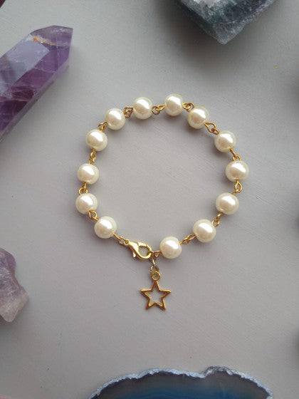 PULSERA PERLAS ESTRELLA
