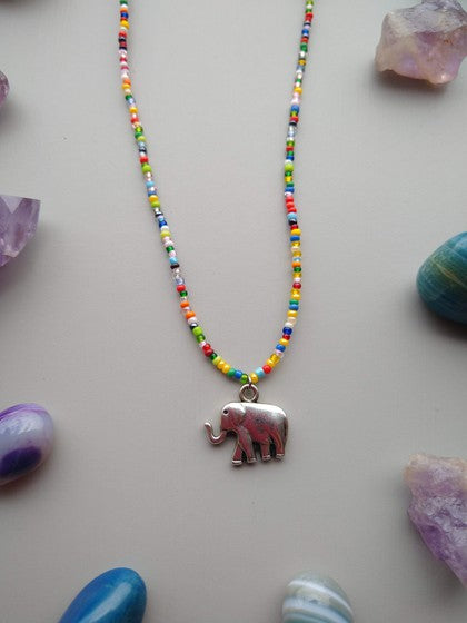 COLLAR CHAQUIRA CON ELEFANTE