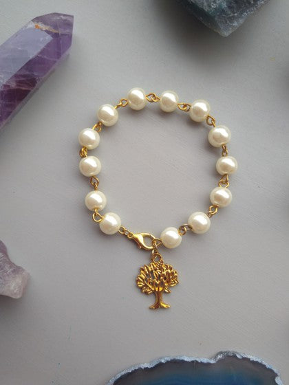 PULSERA PERLAS ÁRBOL